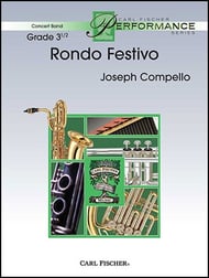 Rondo Festivo Concert Band sheet music cover Thumbnail